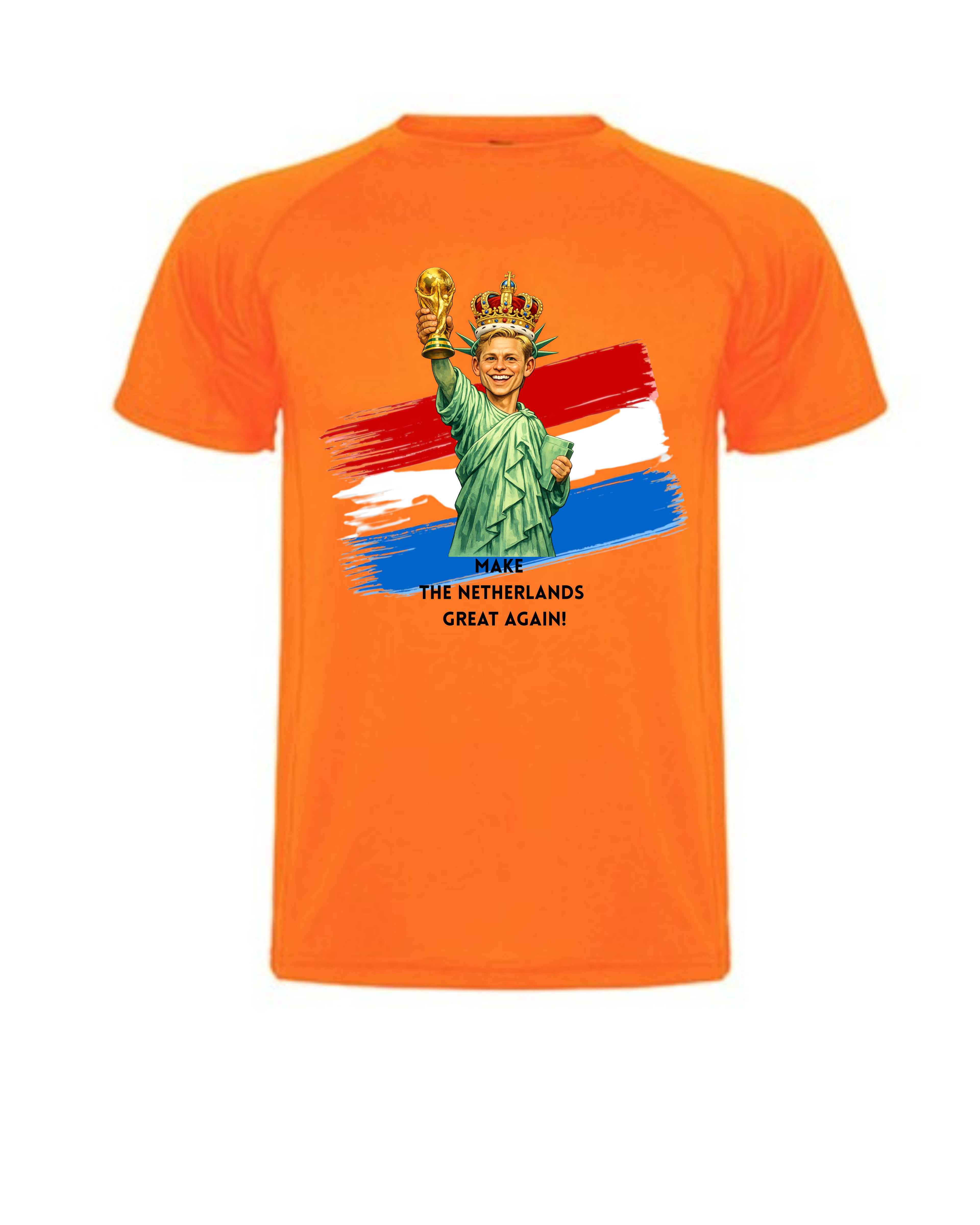 shirt Frenkie de Jong Make the Netherlands great again!