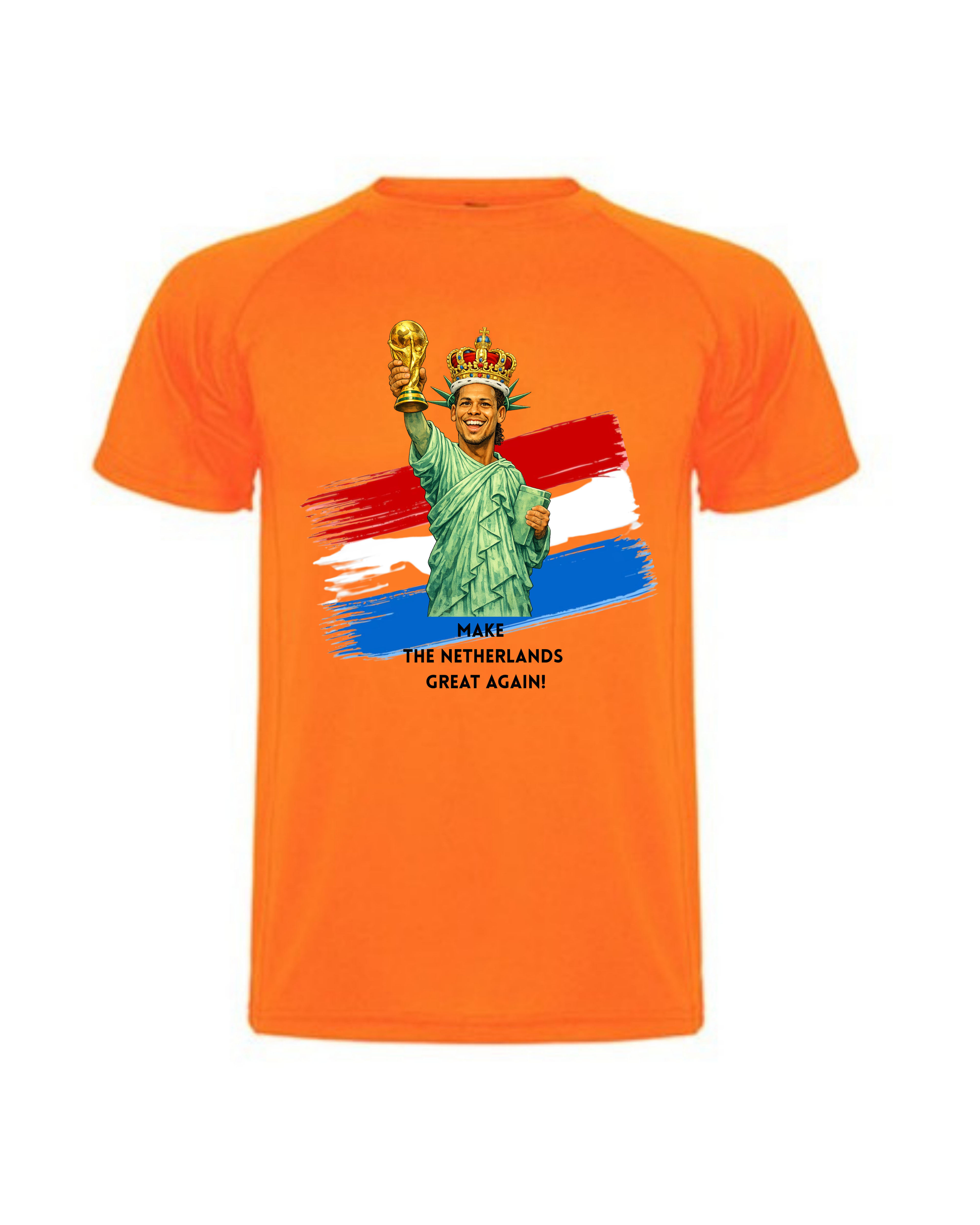 shirt Virgil van Dijk Make the Netherlands great again!